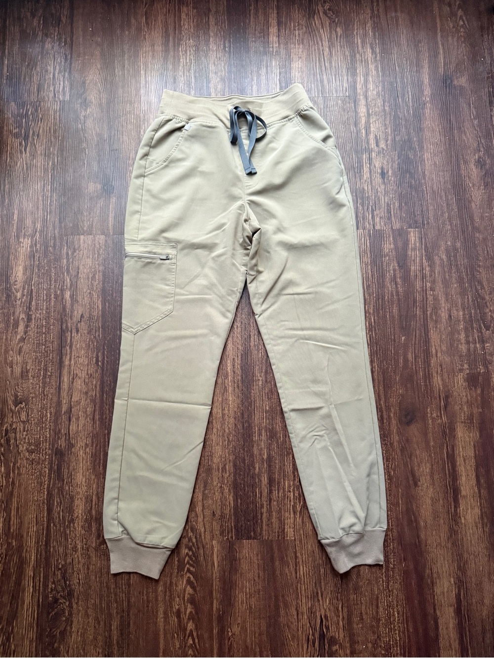 FIGS Women’s Latte Brown High Waisted Zamora Jogger Scrub Pants Nurse- Size XS